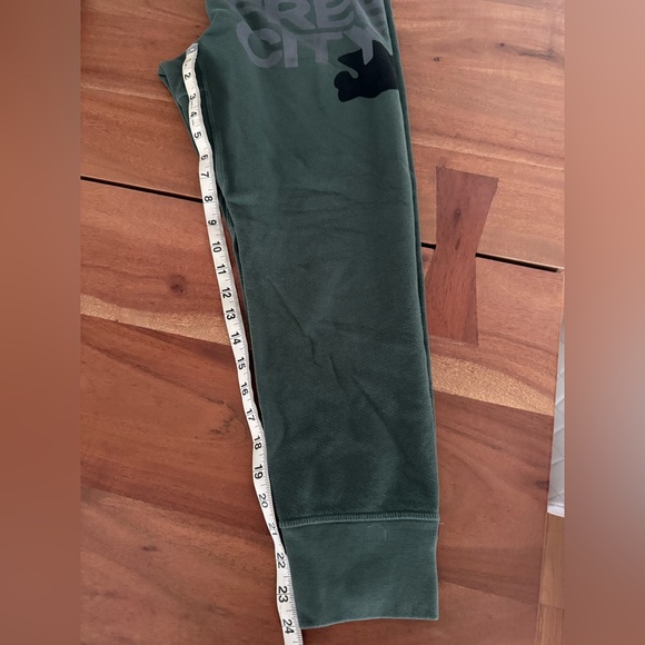 Freecity Green Track Pants size Small - Picture 7 of 10